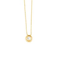 Collana Roman Gioielli Donna in Oro giallo Diamante 0.03 Ct R175A25N176 - R175A25N176